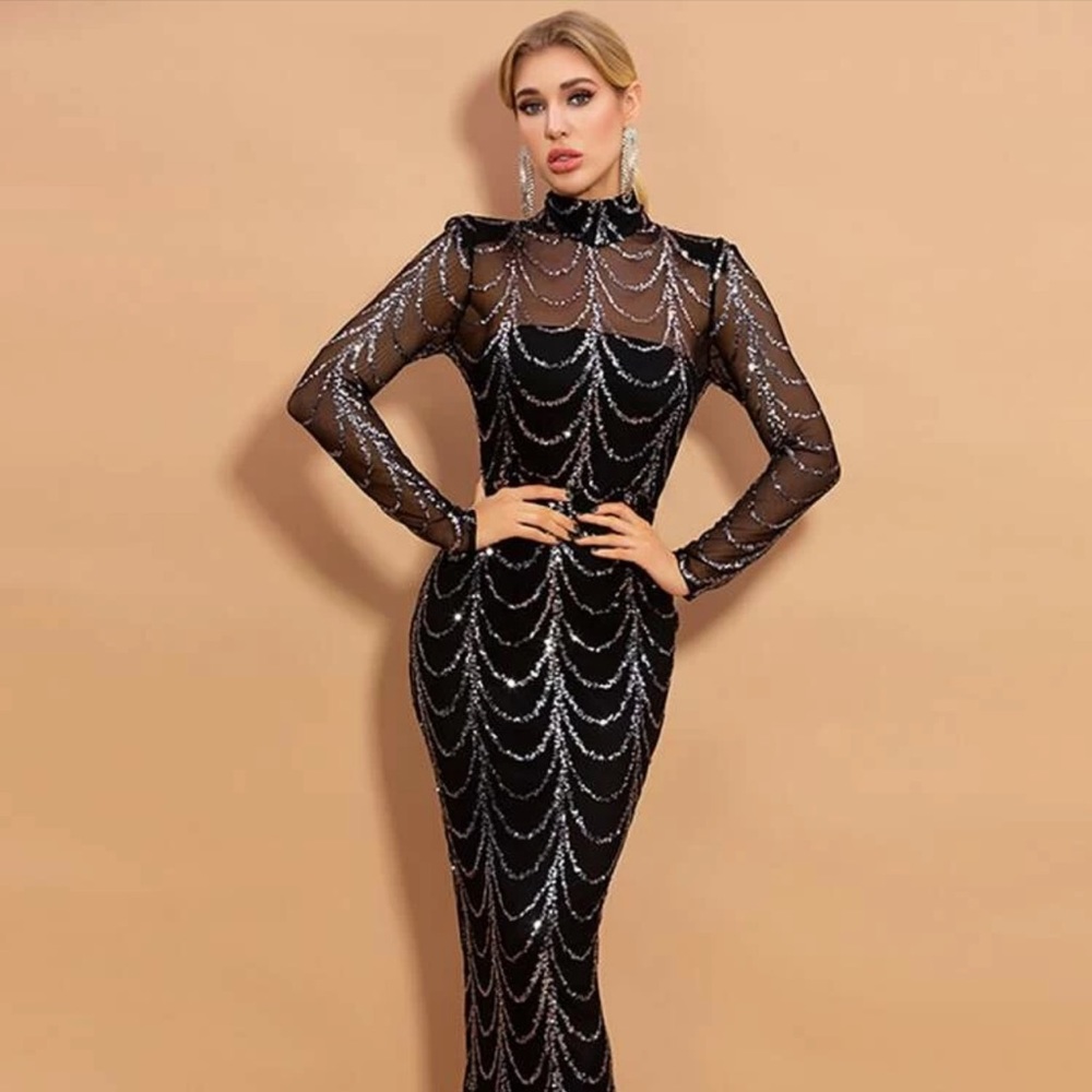 Sequin Gown
